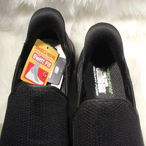 Skechers Equalizer 4.0 Swift Fit Men’s Size 12 Slip-On Shoes Mesh Comfort READ - Picture 9 of 13